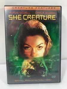 She Creature (DVD + Insert, 2002) Rufus Sewell, Carla Gugino - FAST SHIPPING!! - Picture 1 of 4