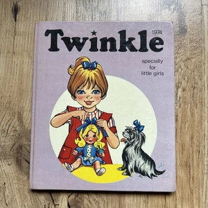 Vintage Twinkle Annual For Girls Hardback 1974 Scarce Children’s Book - Imagen 1 de 6