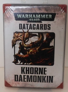 Warhammer 40k Khorne Daemonkin Datacards - Warhammer 40,000 - Picture 1 of 2