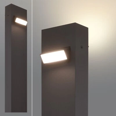 Außenleuchte Standleuchte LED / E27 Stehlampe Schwarz Außenlampe Gartenlampe - Bild 1 von 4