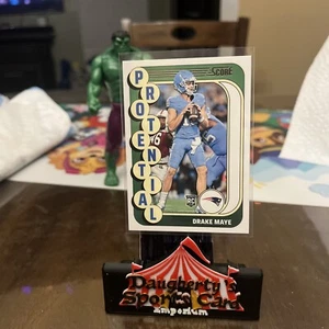 2024 Score Football Drake Maye Protential RC Rookie New England Patriots - Bild 1 von 2
