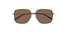 Gafas de sol Gucci GG1053SK 002 dorado/negro aviador marco de metal 61-14-150 - Imagen 1 de 3