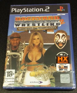Backyard Wrestling 2 Playstation PS2 edizione italiana day one NUOVO SIGILLATO - Picture 1 of 2