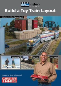 Build a Toy Train Layout DVD Table Track Model Railroad Foam O Gauge 3 rail - Picture 1 of 1