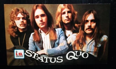 Status Quo Suzi Quatro VINTAGE THAILAND ONLY 1 COLOR PAGE MEGA RARE!!! - Image 1 of 2