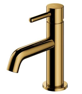 Dark Gold Bathroom Basin Mixer Tap Single Lever Monobloc - Picture 1 of 2