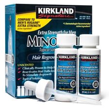 Kirkland Minoxidil 5% Extra Strength 1 to 6 Months Supply Men Hair Regrowth