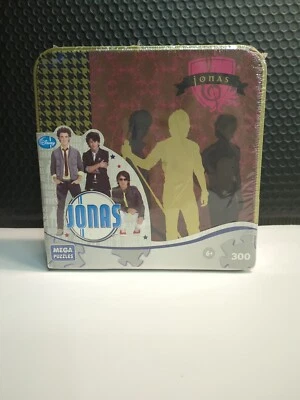 Brand New! 2009 Disney Jonas Brothers Mega Puzzles 300 pc Puzzle 16x11 - Image 1 of 3