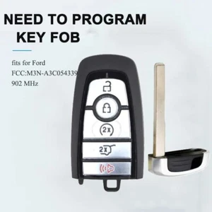 Car Remote Fob for 2022 2023 Ford Smart Key Remote Start 5 Buttons M3N-A3C054339 - Picture 1 of 5