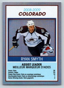 2009-10 O-Pee-Chee Team Checklists #TC8 Colorado Avalanche (ref 180080)