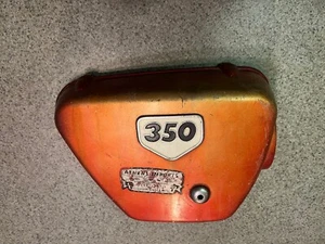 1968 1969 1970 1971 Honda Cb 350 Side Cover Side Panel Cb 350 Cl 350 - Picture 1 of 9