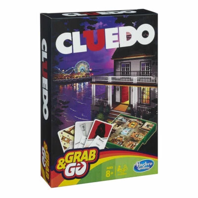 Hasbro Gaming Cluedo Grab and Go Game - Travel Size Game - 3-6 Players  - Image 1 of 3