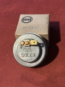Org. Solex ZK10247 Starterdeckel 6V Choke Kaltstart Vergaser VW Typ3 Karman NOS - Bild 1 von 5