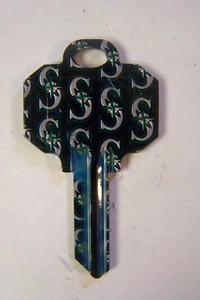 Seattle Mariners Schlage SC1 house key blank - Picture 1 of 1