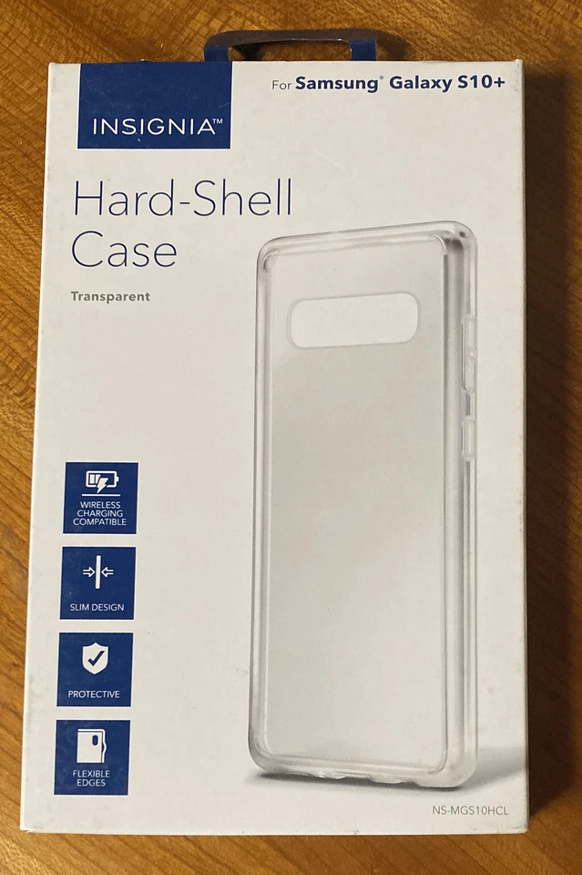 Insignia - Funda Rígida para Samsung Galaxy S10+ plus Transparente Transparente Foto 1 de 2