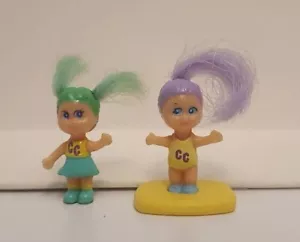 Vintage 1989 1990's Galoob Cutie Club Soda Shop Summer Land Doll Figure Toys - Picture 1 of 5