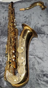"NEAR MINT" JK NEW KING TENOR SAXOPHONE ORIGINAL LACQUER with OHSC - Picture 1 of 21