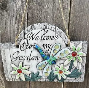 Decorative Stone Hanging Plaque 5”x7”, A-10 - Picture 1 of 3