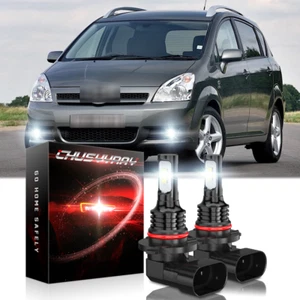 Para Toyota Corolla 2005 2006 2007 2008 2x 6000K LED Bombillas de Luz Antiniebla - Imagen 1 de 7