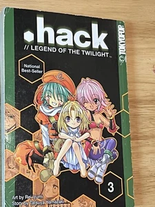 .hack   Legend of The Twilight - Volume 3 - Copyright 2003 Manga comic Book - Picture 1 of 2