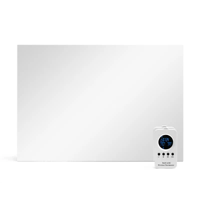 ULCANO Pannello Infrarossi a Specchio con Telecomando Termostato 600R 100x60 cm - Immagine 1 di 4