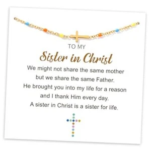 Christian Gifts for Women Mother's Day, Graduation Gifts for Sister in Christ - Picture 1 of 8