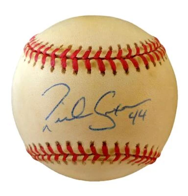Richie Sexson Autographed OAL Baseball Cleveland Indians 179953 - Image 1 of 2