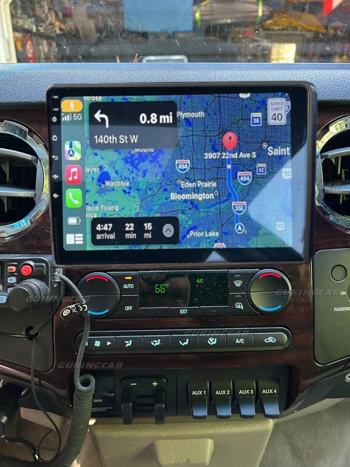 4+64G For Ford F250 F350 2006-2014 10.1" Carplay Android14 Car Stereo Radio GPS Foto 1 de 4