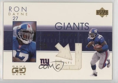 2001 Upper Deck Game Gear Game Jerseys Ron Dayne #RD-J - Image 1 of 2
