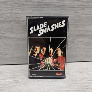 SLADE - SMASHES Cassette Tape Original Paper Labels Very Good Condition  - Picture 1 of 5