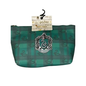 Harry Potter Slytherin Reisetasche Kosmetik Make-up Tasche Grün Hogwarts Neu mit Etikett - Bild 1 von 4