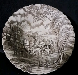 Vintage Royal Mail Fine Staffordshire Ironstone Vegetable Serving Bowl 8.5" - Picture 1 of 5