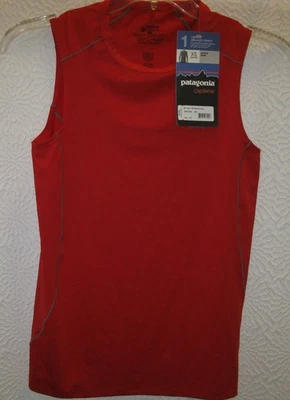 ¡NUEVO!! Patagonia Hombre Capilene Seda Peso Elástico Tanque (456100) Slim Fit XS Foto 1 de 2
