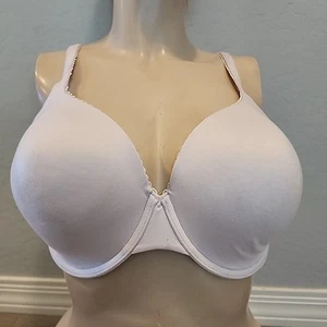Body By Victoria's Secret Lined Perfect Coverage Bra 40D Pink Underwire - Imagen 1 de 4