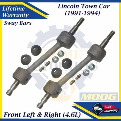 Barra estabilizadora delantera MOOG OEM para Lincoln Town Car 1991-1994 garantía de por vida Foto 1 de 4