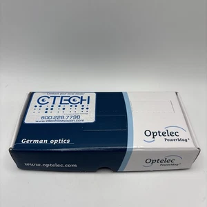 Optelec PowerMag+ 3,5x beleuchtete Lupe 10D abgewinkelte LED - batteriebetrieben - Bild 1 von 7