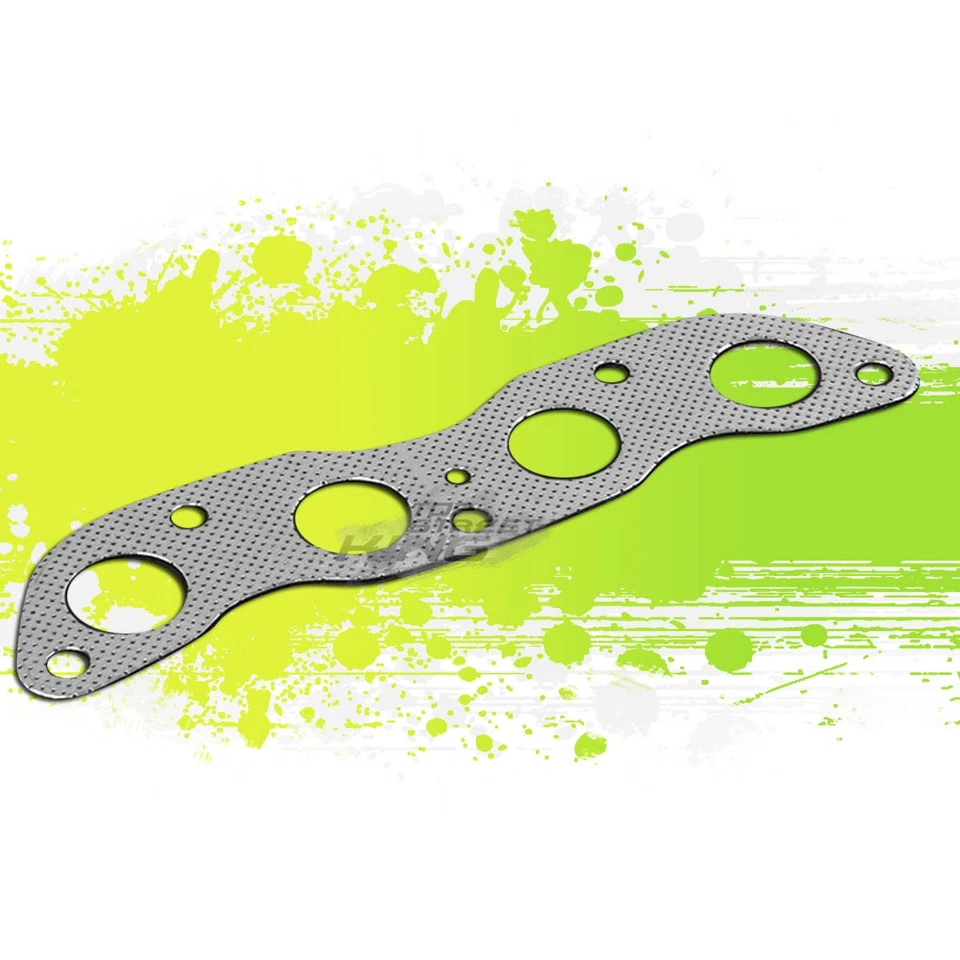 PARA 07-08 HONDA FIT JAZZ GD3 2X2 ALUMINIO RECUBIERTO DE GRAFITO/JUNTA COLECTOR Foto 1 de 1