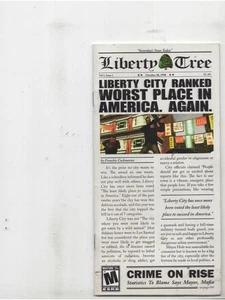 Liberty City Stories PSP Manual Only Authentic - Picture 1 of 1
