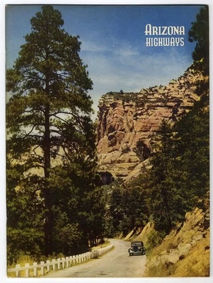 ARIZONA HIGHWAYS 1945 Artist Ray Strang COWBOYS Guest Ranches WICKENBURG  Foto 1 de 4