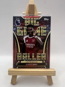 TOPPS PREMIER LEAGUE 2026 25/26 Bukayo Saka Big Game Baller Edición Limitada - Imagen 1 de 13