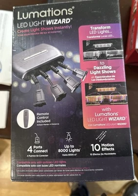 LED LIGHTWIZARD W/REMOTE CONTROLLER，new - Image 1 of 4