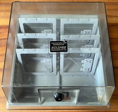 Vintage Eclipse 90 x 3.5 inch Floppy Disk Storage Box Made in Australia - No Key - Image 1 of 4