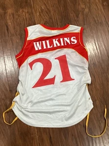 Dominique Wilkins #21 Atlanta Hawks Jersey Shirt XL - Picture 1 of 5