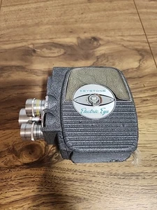 Vintage Keystone Electric Eye K-4C 8mm Handheld Triple Lens Movie Camera - Picture 1 of 6
