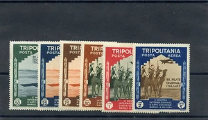 TRIPOLITANIA Sc C43-8 (MI 229-34)*F-VF LH $45  - Imagen 1 de 1