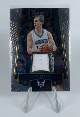 2016-17 Panini Select Swatches #1 Cody Zeller Charlotte Hornets - Image 1 of 2