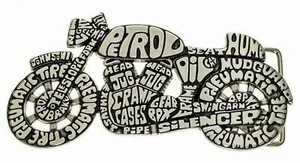 Fermeture Boucle Ceinture Motorclub Boucle Interchangeable Designer - Picture 1 of 3