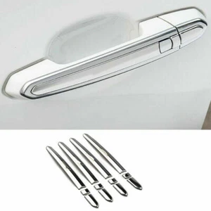 Chrome For Cadillac ATS XT4 XT5 XT6 CT6 XTS Steel Side Door Handle Cover Trims - Foto 1 di 6