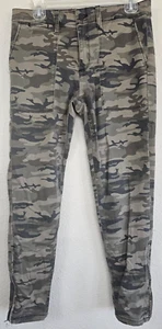 Pantalones Sanctuary Estándar Excedente Tiro Alto Ajustados Verde Camuflados Mujer Talla 29 ¡Con Cremallera! - Imagen 1 de 8
