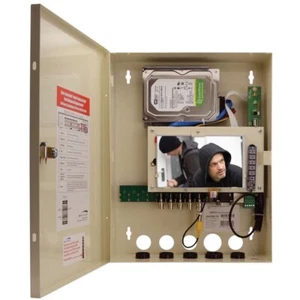 DVR encubierto de montaje en pared de 16 canales Speco D16WVSM3TB con monitor incorporado disco duro de 3 TB - Imagen 1 de 5